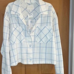 Ashley Blue & White Jacket NWT